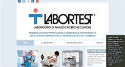 Desktop Screenshot of analisilabortest.com