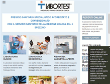 Tablet Screenshot of analisilabortest.com